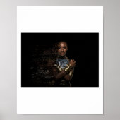 Black Queen Dispersion Sticker Poster (Voorkant)