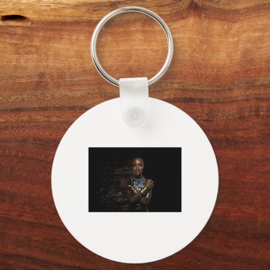 Black Queen Dispersion Sticker Sleutelhanger (Voorkant)