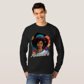 Black Queen Masters Graduation Girl Mastered It  2 T-shirt (Voorkant volledig)