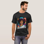 Black Queen Masters Graduation Girl Mastered It  2 T-shirt (Voorkant volledig)