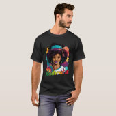 Black Queen Masters Graduation Girl Mastered It T-shirt (Voorkant volledig)