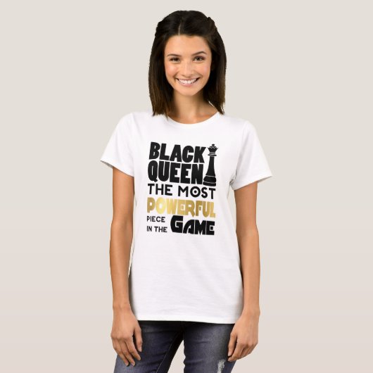 Black Queen meest krachtige stuk T-shirt (Voorkant volledig)