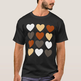 BLACK QUEEN Melanin Hart Afrikaanse Amerikaanse tr T-shirt