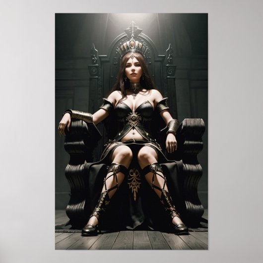 Black Queen Poster (Voorkant)