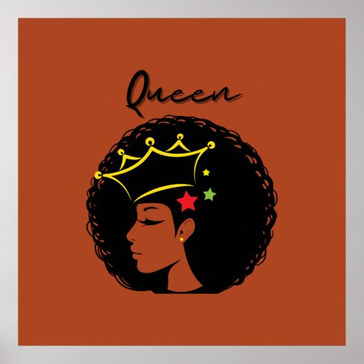 Black Queen Poster (Voorkant)