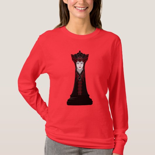 Black Queen T-Shirt (Voorkant)