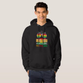 Black Queen The Most Powerful Piece Black History  Hoodie (Voorkant volledig)