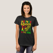 Black Queen The Most Powerful Piece Black History T-shirt (Voorkant volledig)