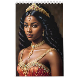 Black Queens and Princesses Royal Kalender