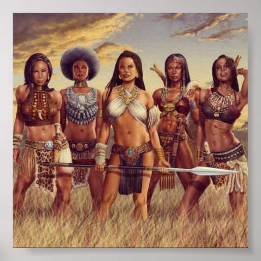 Black Queens Poster (Voorkant)