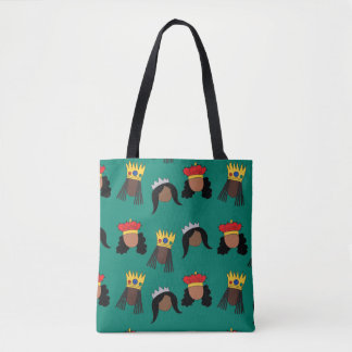 Black Queens shopping Bag Tas