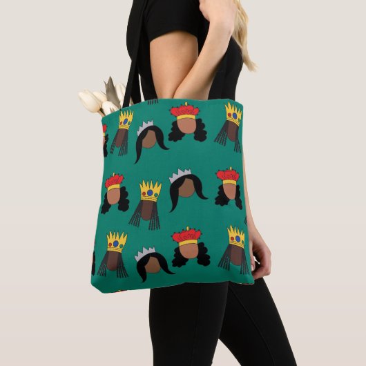 Black Queens shopping Bag Tas (Dichtbij)