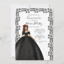 Black Quinceanera Dress