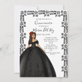 Black Quinceanera Dress Kaart
