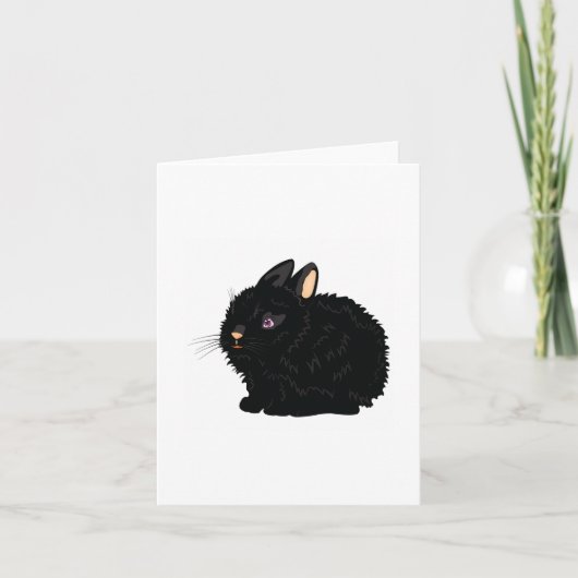 Black Rabbit Note-kaarten Kaart (Voorkant)
