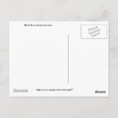 Black Racer Hunting Briefkaart (Achterkant)