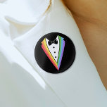 Black Rainbow Gepersonaliseerde Groomsmen Gay Prid Ronde Button 3,2 Cm<br><div class="desc">Zwarte regenboog gepersonaliseerde bruidsjonkers Gay Pride Wedding</div>
