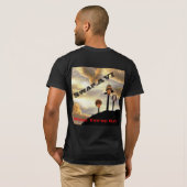 Black Rainbow Swap T-shirt (Achterkant volledig)