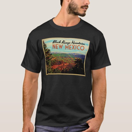 Black Range New Mexico T-shirt (Voorkant)