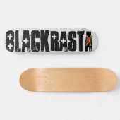BLACK RASTA-skateboard Persoonlijk Skateboard (Horizontaal)