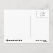 Black Rat Snake Briefkaart. Briefkaart (Achterkant)