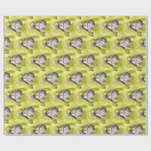 Black Rat Snake Cadeaupapier (Vlak)