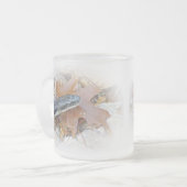 Black Rat Snake - Elaphe obsoleta obsoleta Matglas Koffiemok (Voorkant links)