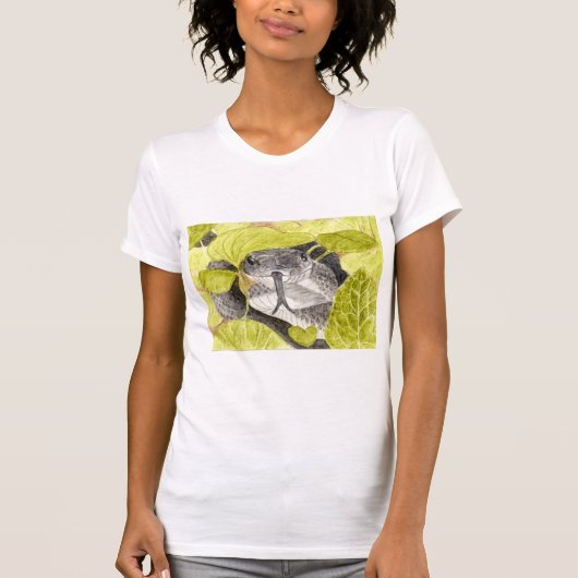 Black Rat Snake T-Shirt (Voorkant)