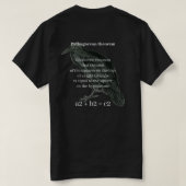Black Raven Basic Donker T-shirt (Design achterkant)