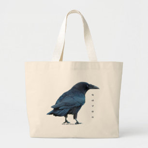 Black Raven Collectie III Grote Tote Bag