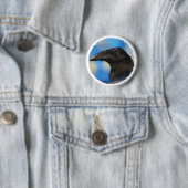 BLACK RAVEN COLLECTIE RONDE BUTTON 5,7 CM (In situ)