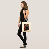 Black Raven Dark Gothic Tote Bag (Voorkant (model))