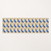 Black Raven flock Thunder_Cove Yogamat (Voorkant (horizontaal))