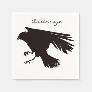 Black Raven Flying Thunder_Cove Servet
