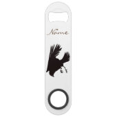 Black Raven Flying Thunder_Cove Speed Flessenopener (Achterkant)