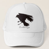 Black Raven Flying Thunder_Cove Trucker Pet (Voorkant)