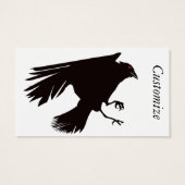 Black Raven Flying Thunder_Cove Visitekaartje (Achterkant)