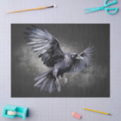 Black Raven Gotische Waterverf Tissuepapier (Craft)