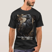 Black Raven Halloween T-shirt (Voorkant)
