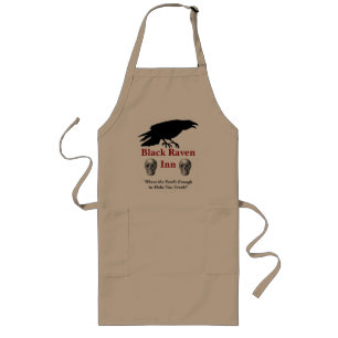 Black Raven Inn Apron Lang Schort