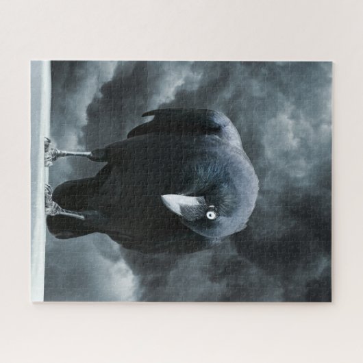 Black Raven Legpuzzel (Horizontaal)