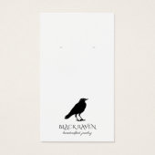 Black Raven Logo, Kaart voor juwelenweergave (Voorkant)