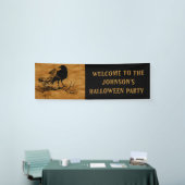 Black Raven Magic Halloween Feest  Spandoek (Beurs)