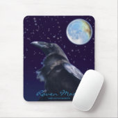 BLACK RAVEN & MOON Mousepad serie Muismat (Met muis)