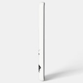 Black Raven Pair Filigree Design Samsung Galaxy Hoesje (Achterkant horizontaal)