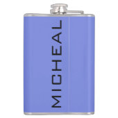 Black Raven Personalize Name Flask Heupfles (Achterkant)