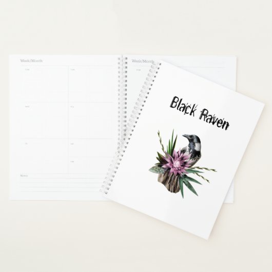 Black Raven Planner (Display)