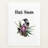 Black Raven Planner (Voorkant)