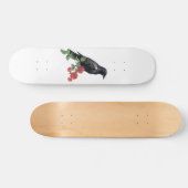 Black Raven & Red Roses Skate Deck (Horizontaal)