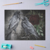 Black Raven Roos Whimsical Tissuepapier (Craft)